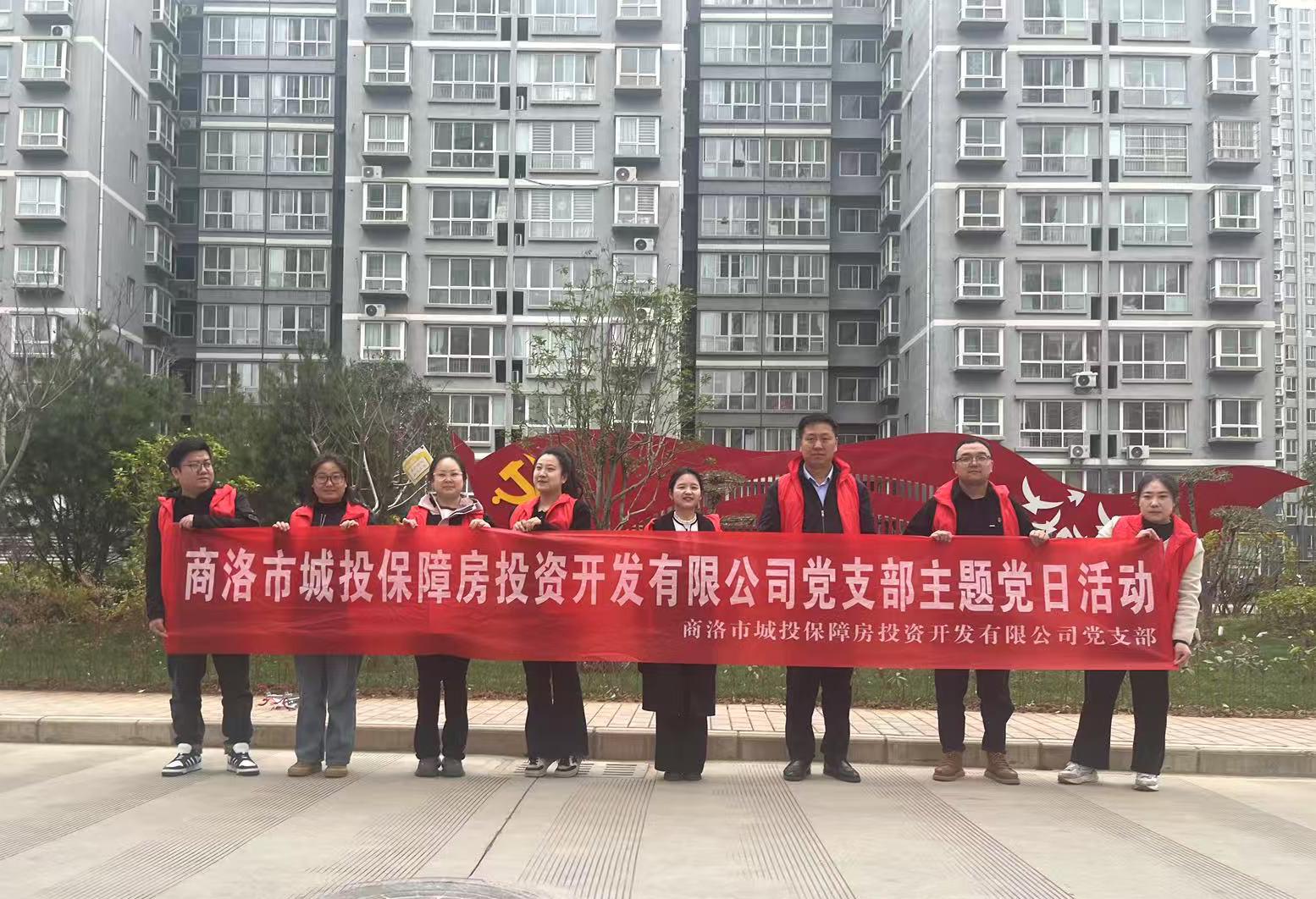 市城投保障房公司黨支部開(kāi)展“傳承雷鋒精神，賡續(xù)時(shí)代榮光”主題黨日活動(dòng)
